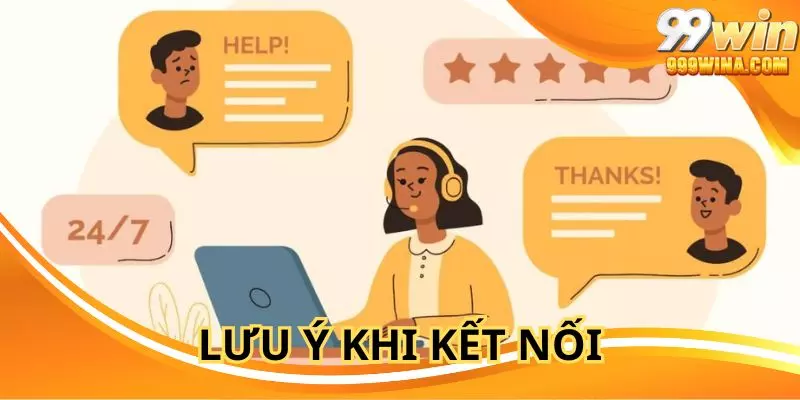 Lưu ý cho người chơi khi kết nối với hệ thống